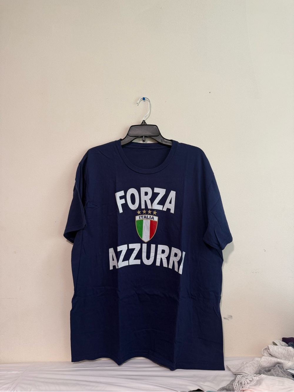 Forza Azzurri Navy Graphic Men’s T-Shirt